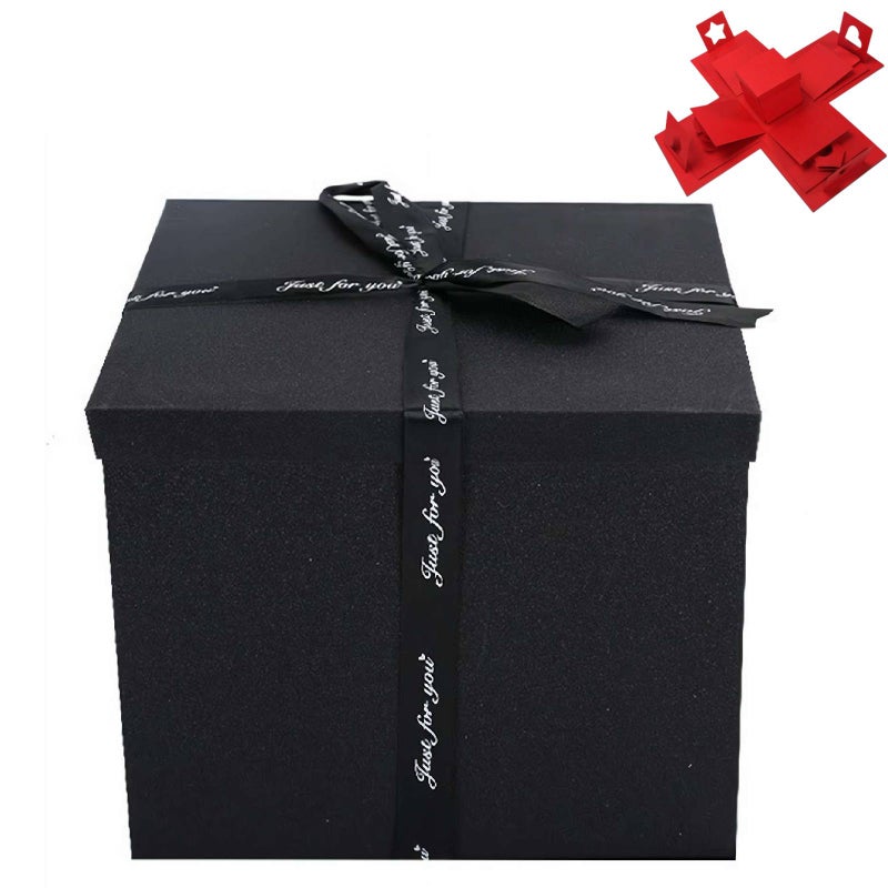 DIY Explosion Gift Box,5-Layer Explosion Gift Box,DIY Anniversary Snack Surprise with Empty E-xplosion B-ox,Scrapbooking B-ox,Multi Layer D-IY Photos G-ift for Anniversary,Birthday,Valentine's Day - Image 1